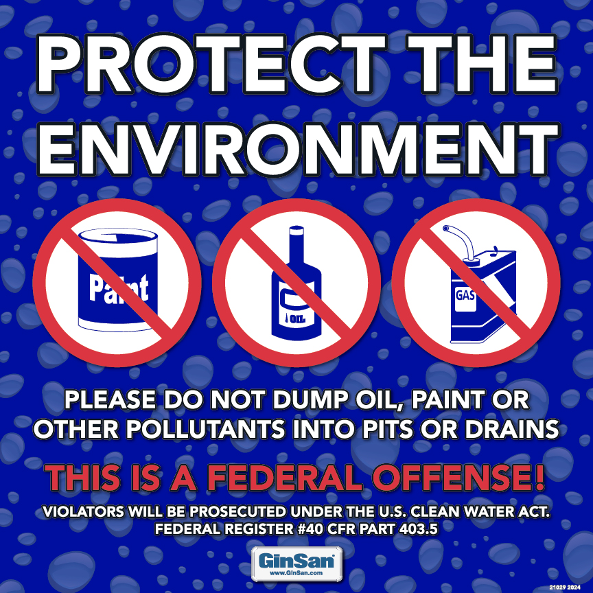 Anti-pollution sign mockup from Ginsan