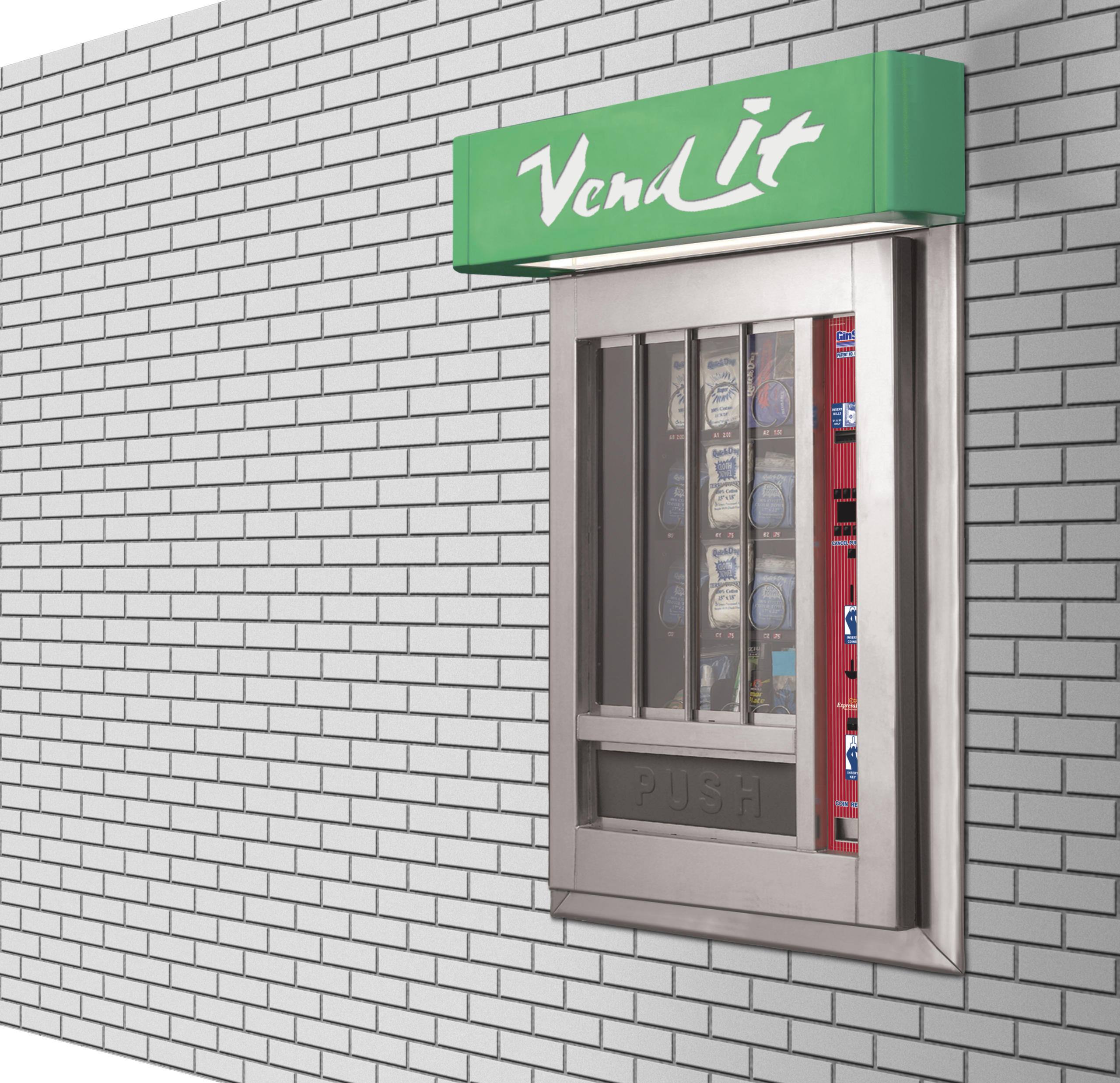 vend-it 2000 in set - green