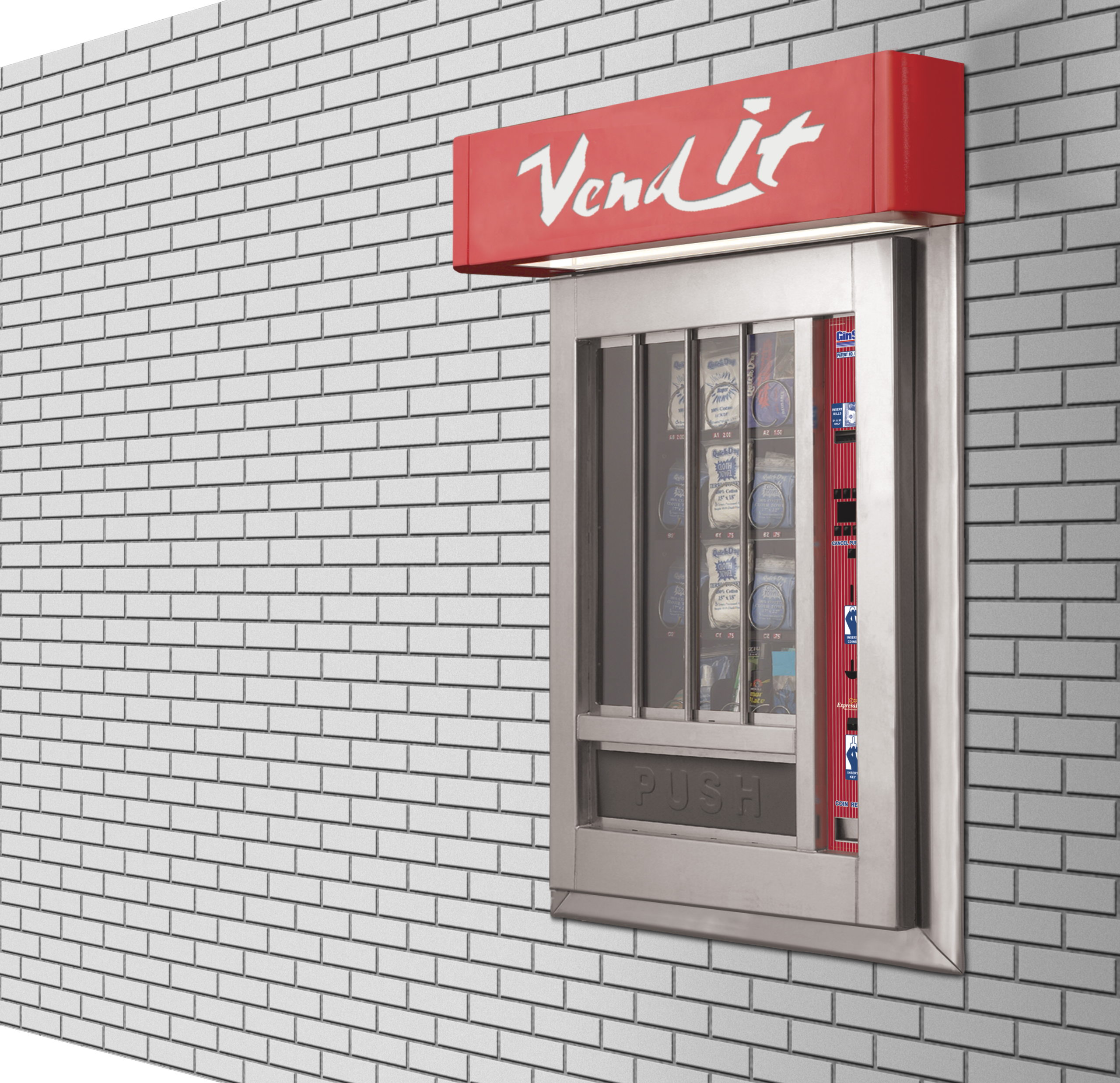 vend-it 2000 in set - red